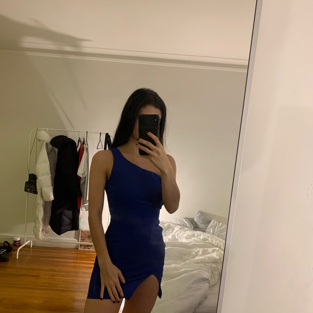Blue By The Way Dress - Picture 4 of 8
